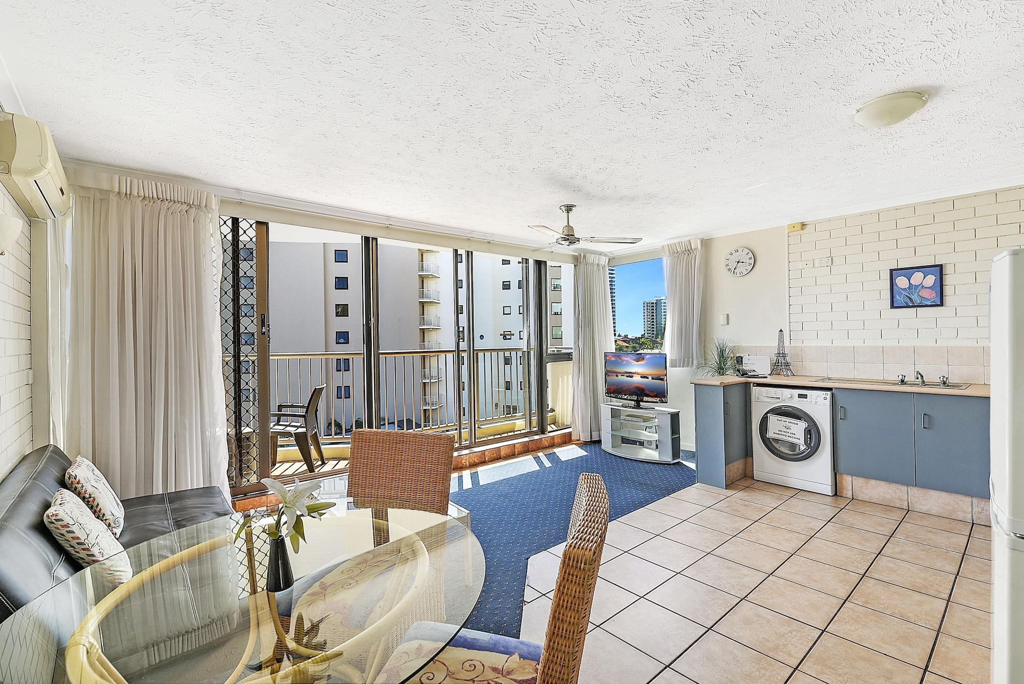 Broadbeach Travel Inn Apartments Голд-Кост Экстерьер фото