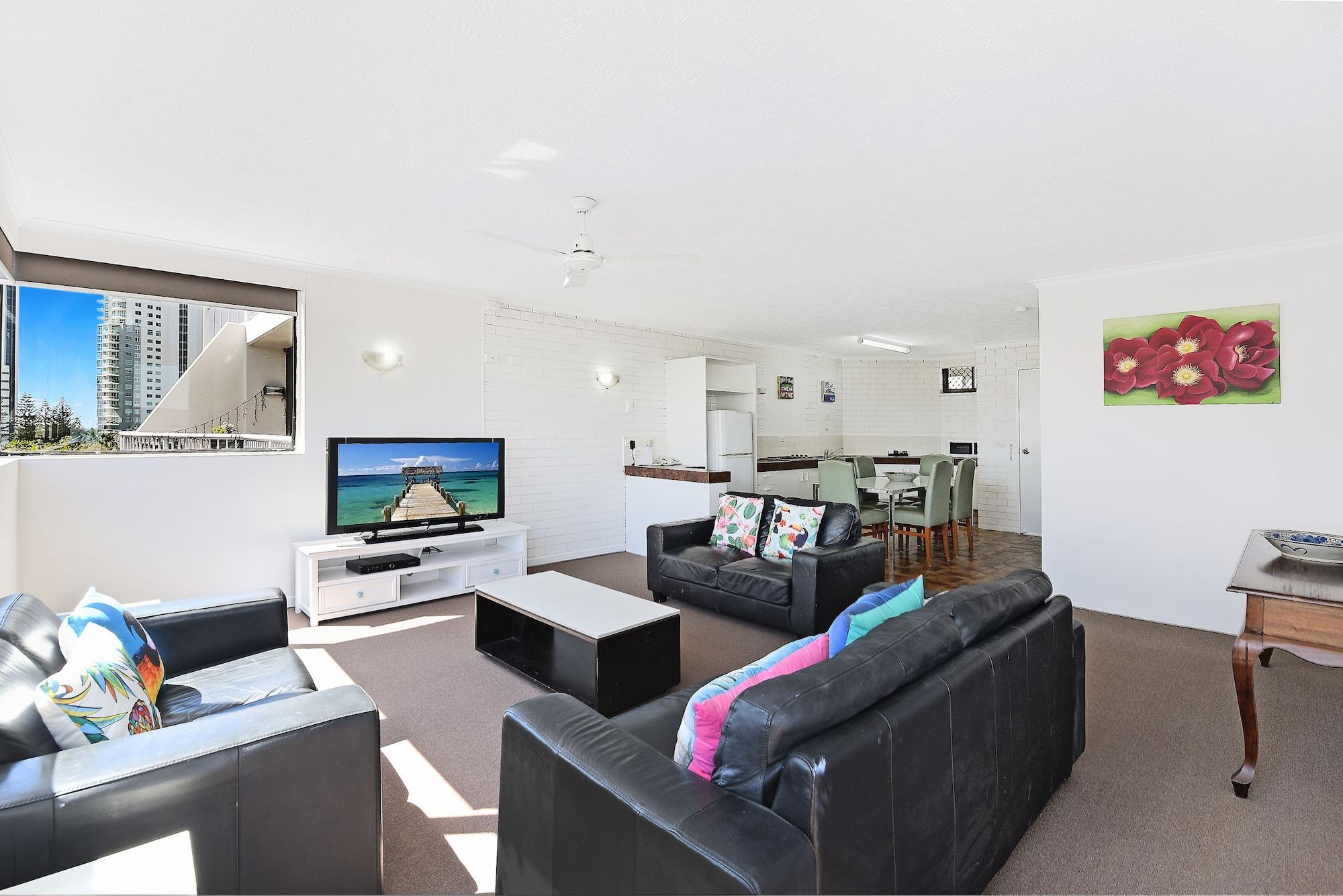 Broadbeach Travel Inn Apartments Голд-Кост Экстерьер фото