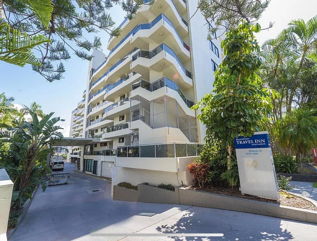 Broadbeach Travel Inn Apartments Голд-Кост Экстерьер фото